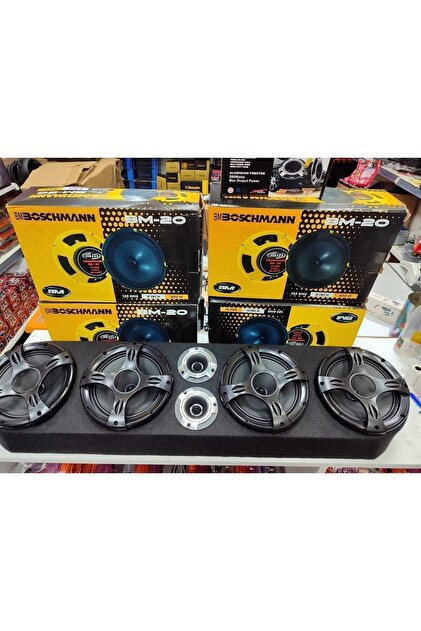 Boschmann 20 cm midrance 900 w 125rms 10 cm tweeter pantizot