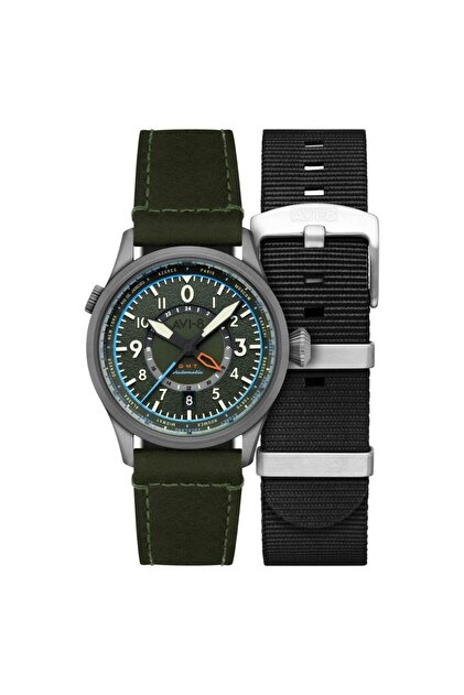 AVI 8 AVI-8 FLYBOY GMT AV-4120-05 Otomatik (Seiko NH34 Mekanizmalı