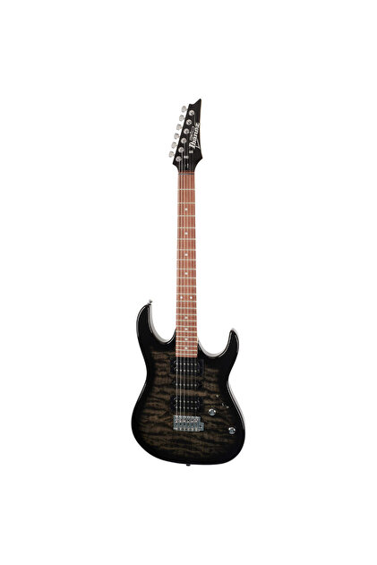 Ibanez GRX70QA-TKS Transparent Black Sunburst Elektro Gitar