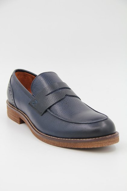 654 Men's Classic Shoes - Dark Blue