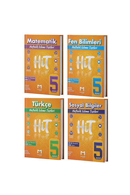 Mozaik Yayınları Mozaik Yayınları 5. Sınıf HİT Matematik Fen