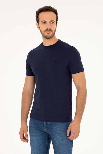 Men's Navy Blue T-Shirt 50297394-Vr033