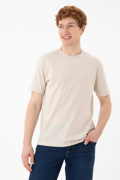 Men's Stone Basic T-Shirt 50284618-Vr049