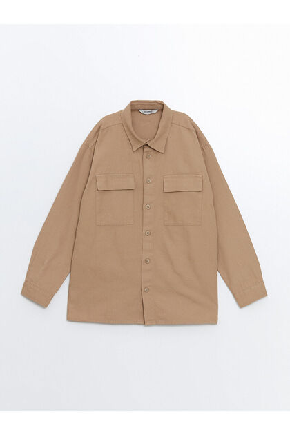 Lcw Comfortable Fit Boy's Shirt Jacket