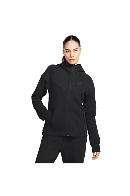 Nike　テックフリース　レディースXS Nike Sportswear Tech Fleece Kadın Siyah Sweatshirt Fb8338-010