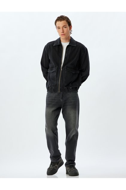 Straight Leg Straight Fit Jeans Standard Waist - Mark Jean