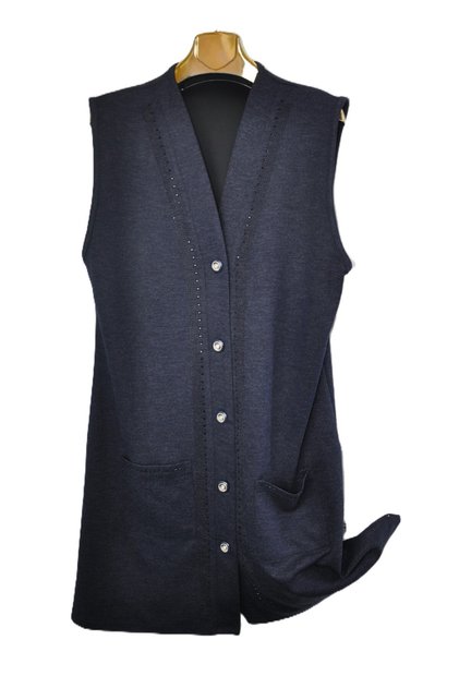 New Season Ecrin 5 Button Long Vest