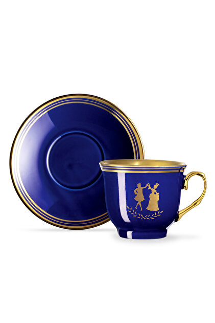 Madame Coco Mireille 4'lü Kahve Fincan Seti - Renkli - 90 ml