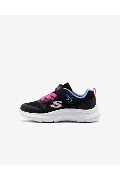 Skechers Skech Fast Küçük Kız Çocuk Siyah Spor Ayakkabı 303168n