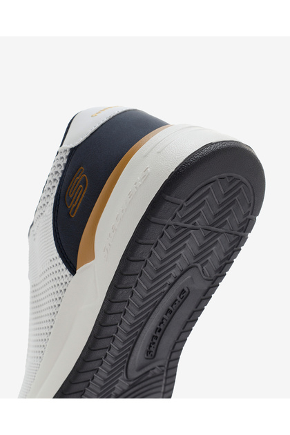 Skechers CORLİSS - DORSET Erkek Beyaz Günlük Ayakkabı 210793 WHT