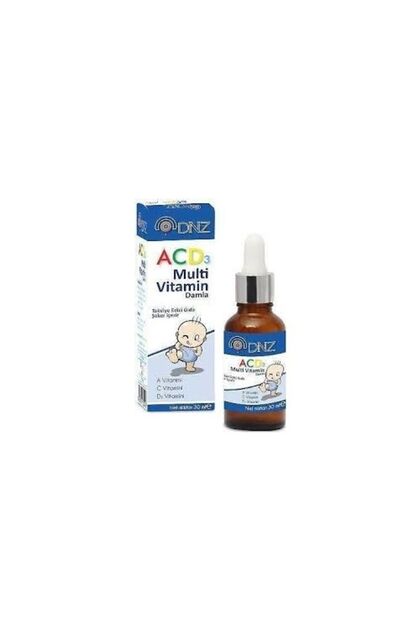 Dnz ACD3 Multi Vitamin Damla 30 ml - Fiyatı, Yorumları