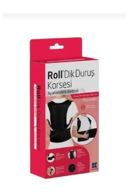 Roll Dik Duruş Korsesi Ayarlanabilir Bedenli Postureks