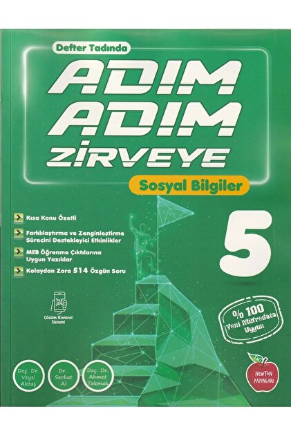 Newton Yayınları 5.Sınıf Adım Adım Zirveye Matematik + Fen