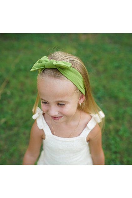 Girl's Cotton Combed, Anti-Slip, Anti-Sweat, Ultra Light Flexible Tie Hair Band