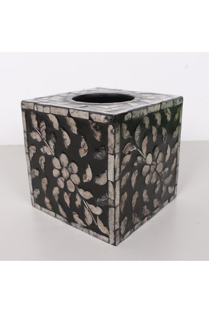 Anita Pearlescent Square Napkin Holder 15X15X15 cm