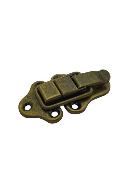 2Pcs Antique Color Large Suitcase Lock - Buckle Design with Cabinet and Latch