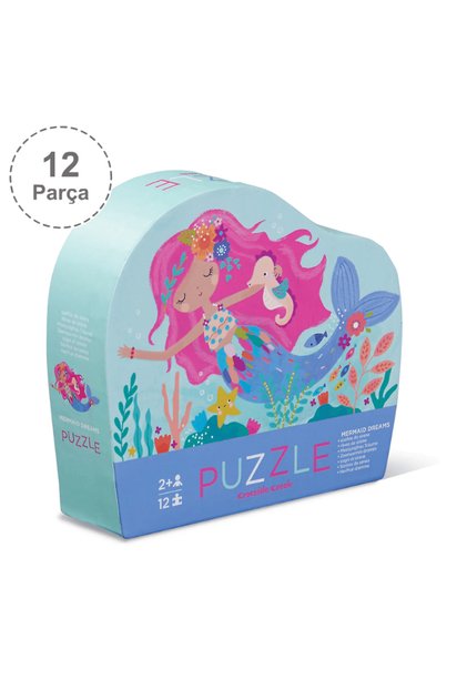 Mini Puzzle - 12 Parça - Mermaid Dreams