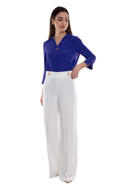 7512 Široke krep pantalone