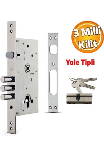 252 Rsn Monoblok Çelik Kapı Kilidi