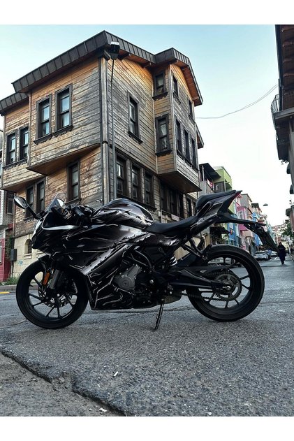 CFMOTO 250SR Sticker Line Brush (Air Brush) Tasarım Motosiklet Sticker Etiket Kaplama