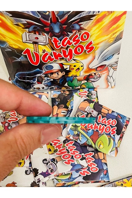 taso8090 (20 ADET) Pokemon Balyoz Taso (kalın Eldeş Taso - Fiyatı