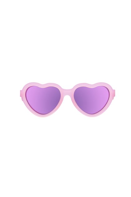 Polarized Heart Sunglasses Frosted Pink 6+ Years