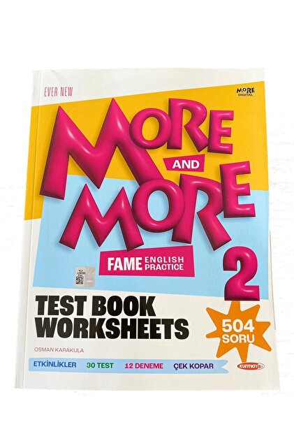 Kurmay ELT More&more 2. Sınıf Fenomen Test Book Worksheets