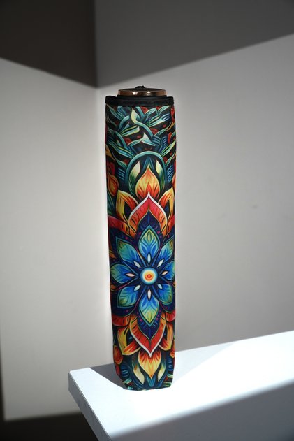 Mandala Desenli 8 Telli Manuel Rüzgara Dayanıklı Şemsiye | Dekoratif | Hediyelik |