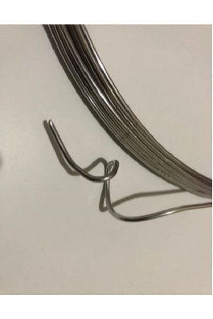 3mm Saf Alüminyum Tel, Çiçek Teli & Bonsai Teli 5 Metre