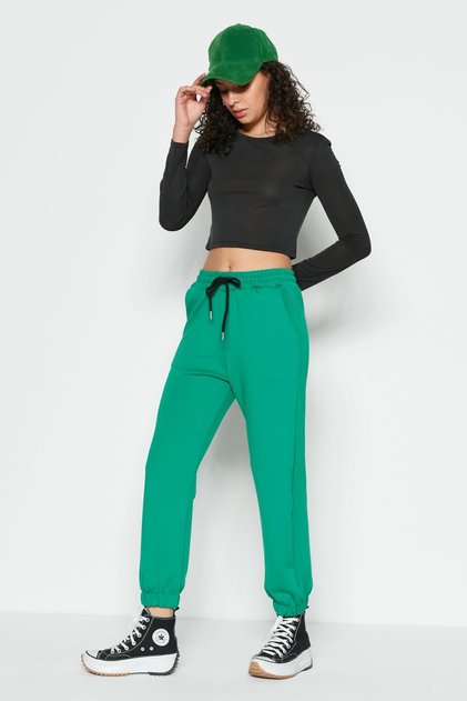 Jogger Elastic Sports Sweatpants 806 Green