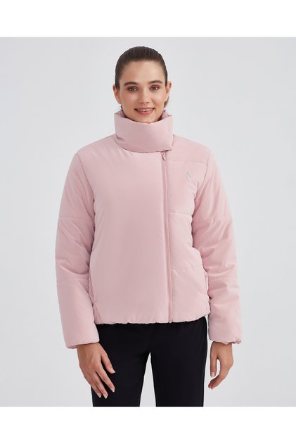 W Outerwear Padded Jacket Kadın Açık Pembe Mont S232044-590