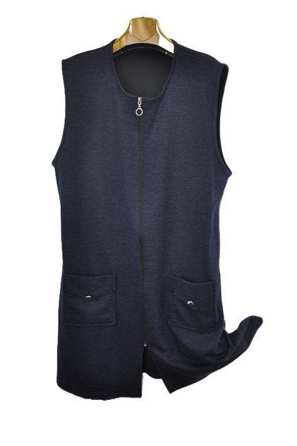 New Season Ecrin Zippered Long Vest