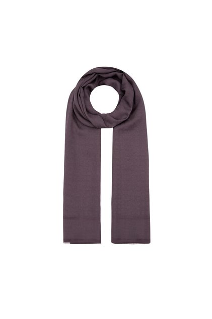 Monogram Şal - Mini Seljuk - İncir Moru