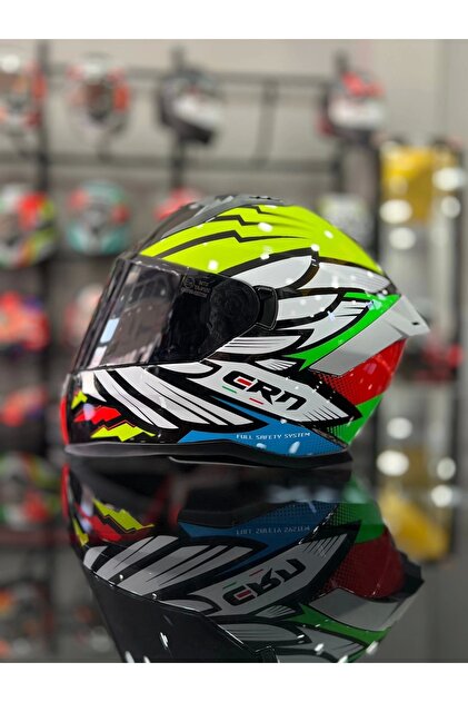 CRN HELMETS KAPALI KASK ANGEL ŞEFFAF VİZÖRLÜ MOTOZİLLA - Fiyatı