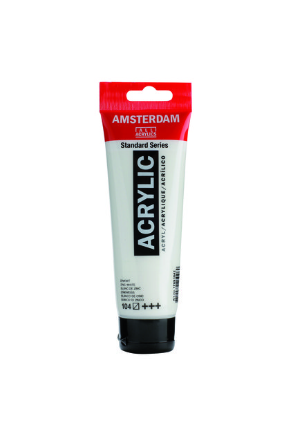 Amsterdam Akrilik Boya 120ml. N:104 Zinc White