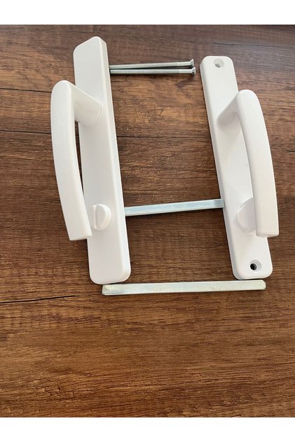 Pvc Kapı Kolu Wc Alüminyum Demir Beyaz Pimapen Kapı Kolu
