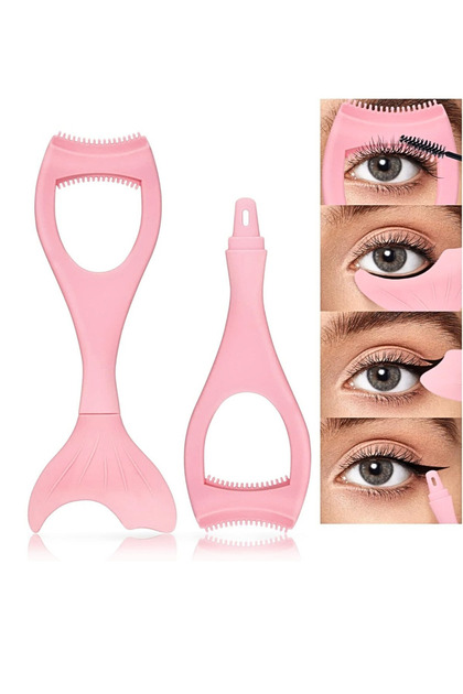 Silikon Kolay Rimel & Eyeliner Çekme Aparatı