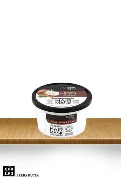 Berba Butik: Shop Hindistan Cevizi & Shea Yağlı Saç Maskesi 250 ml Kategori: Saç Serum Ve Yağı