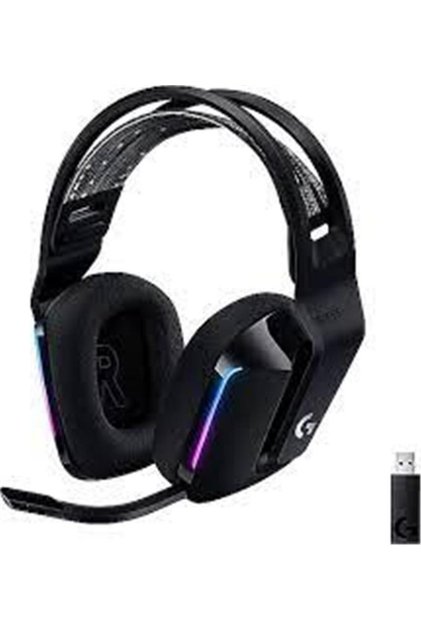 Lohitech Data-Y307 981-000864 G733 Black 7.1 Surround Rgb Lightspeed Wireless Gaming Headset with Microphone
