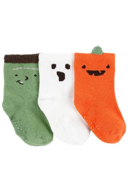 Bebek Çorap Set 3'lü Paket - Halloween