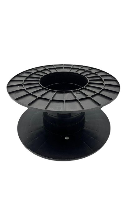 Plastik Makara Portatif Siyah Renk 36 Cm
