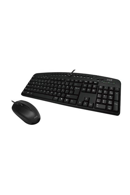 IMK-384U USB Q Klavye&-Mouse set,siyah