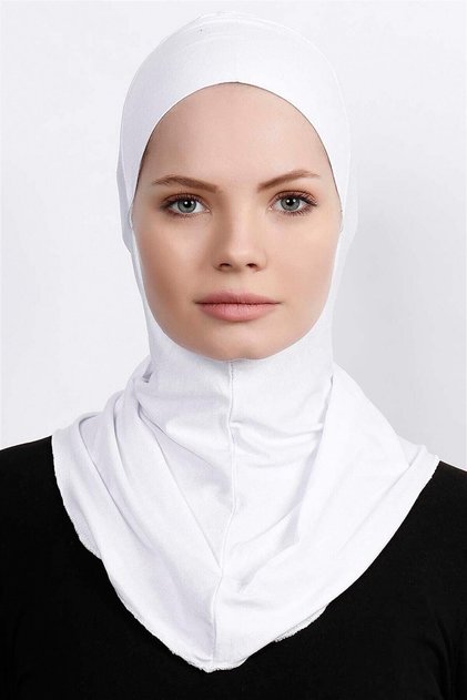 Women's Combed Cotton Neck Collar Bonnet