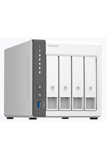Qnap TS-433-4GB Nas Kayıt Cihazı (4GB Ram) (4 Disk Yuvalı) Tower