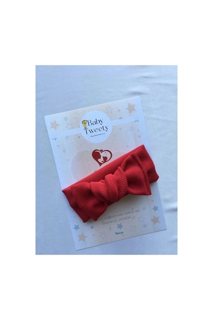 Handmade Ribbed Baby Girl Bandana
