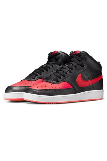 Court Vision Mid Erkek Siyah Sneaker Ayakkabı Dm8682-001