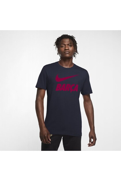 Nike Fc Barcelona Mavi Tişört Cd0398-451 - Fiyatı, Yorumları