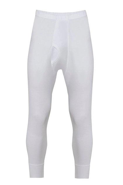 2 Pieces 100% Cotton Interlock Men's Underwear Thermal Leggings