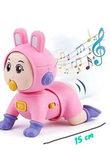 12988 EMEKLEYEN OYUNCAK BEBEK PİLLİ VE MÜZİKLİ