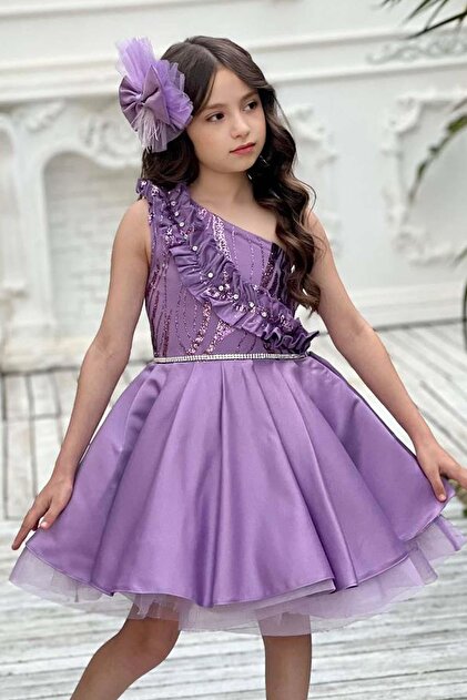 strapless open back dress Girls Lavender Easter Fluffy Tutu Dress Baby Girl Purple Twirl Easter Bunny Dress 0-3M / Long Sleeve Pink main image 1